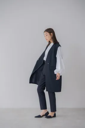 【1月10日(金)20:00〜 再販予約開始】レイヤード風ジレ｜LAYERED GILET