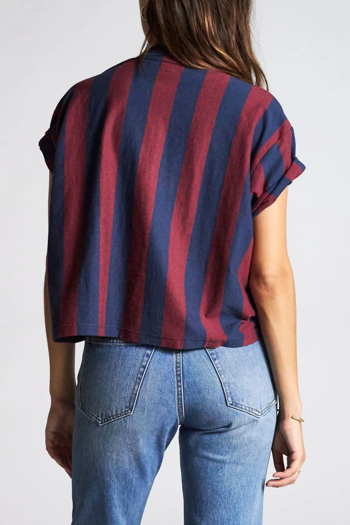 Abbie S/S Polo - Navy