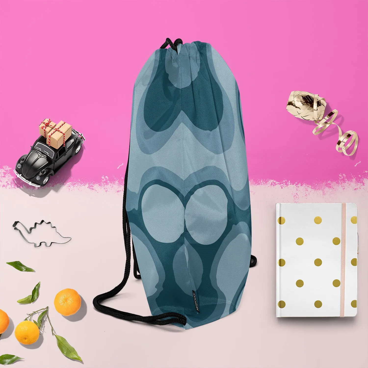 Abstract Retro D3 Backpack for Students | College & Travel Bag