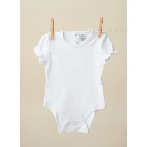 Applique Initial Baby Bodysuit