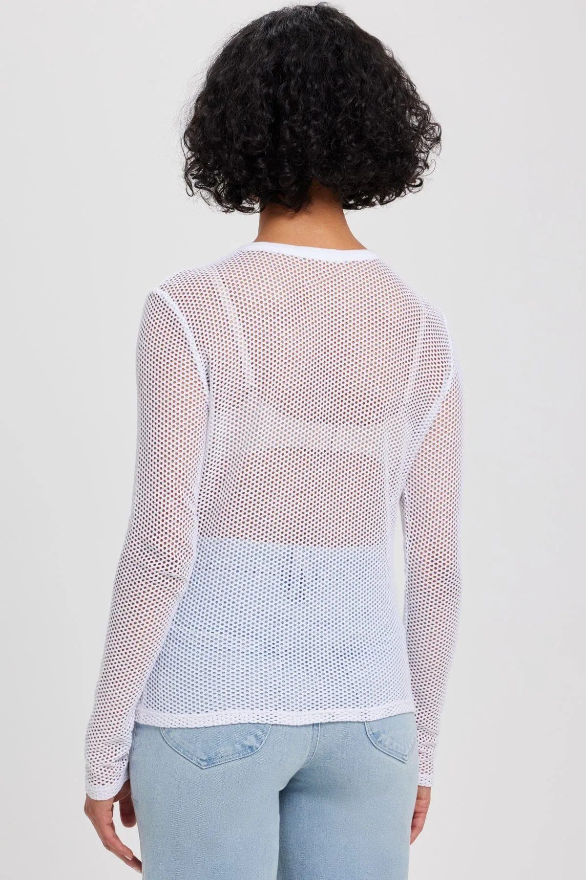 Aubrey Fishnet Top