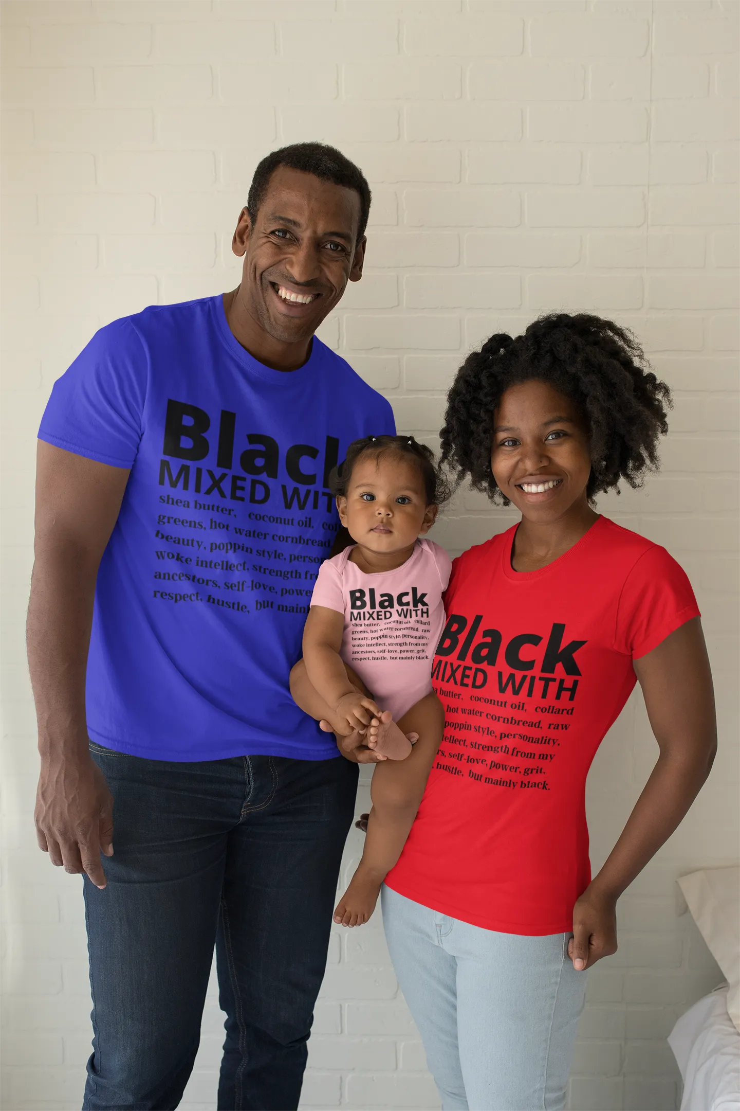 Black mixed with Infant Bodysuit