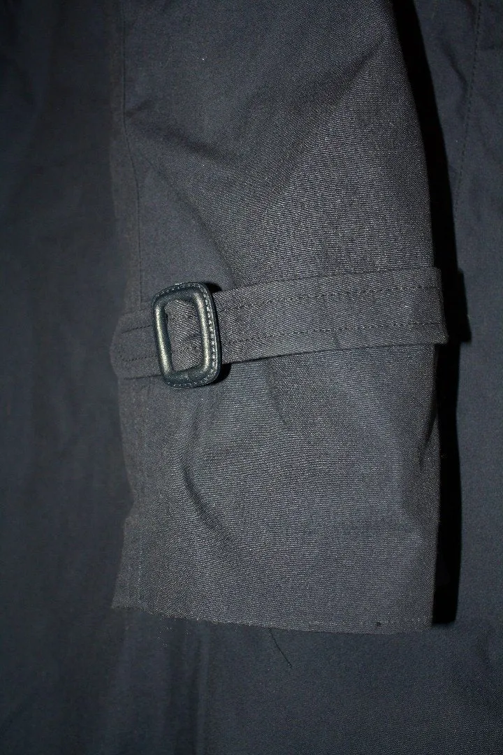 BLOWOUT SALE Raincoat - New Double Breasted Military Trench w/Liner - Navy