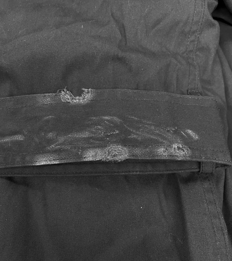 BLOWOUT SALE USED Raincoat - Double Breasted Military Trench w/liner