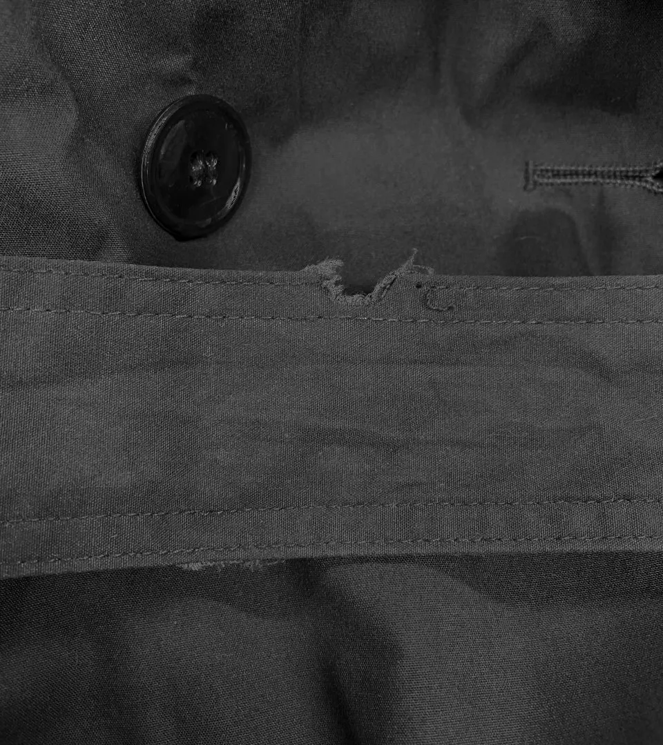 BLOWOUT SALE USED Raincoat - Double Breasted Military Trench w/liner