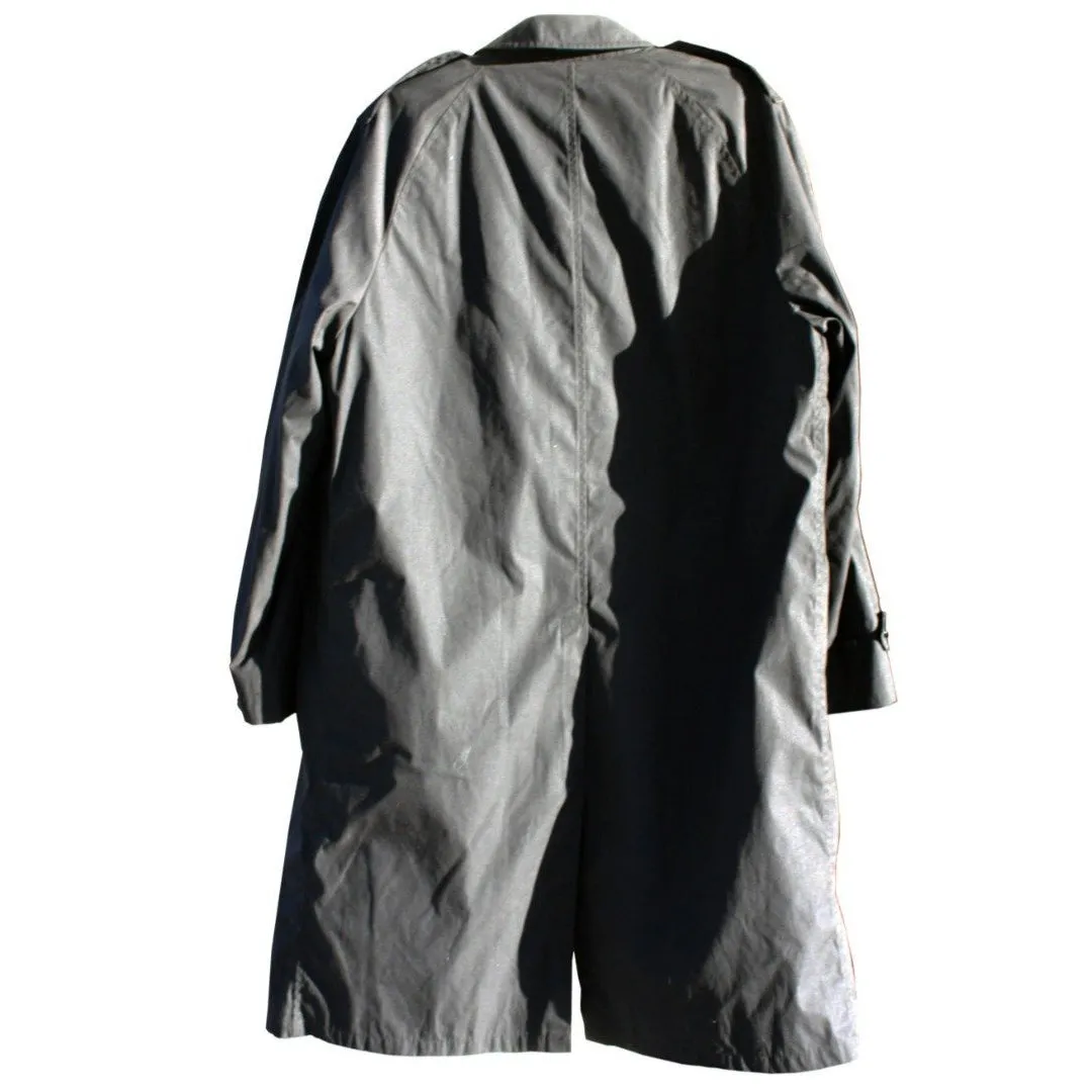 BLOWOUT SALE USED Raincoat - Single Breasted Military Trench w/liner