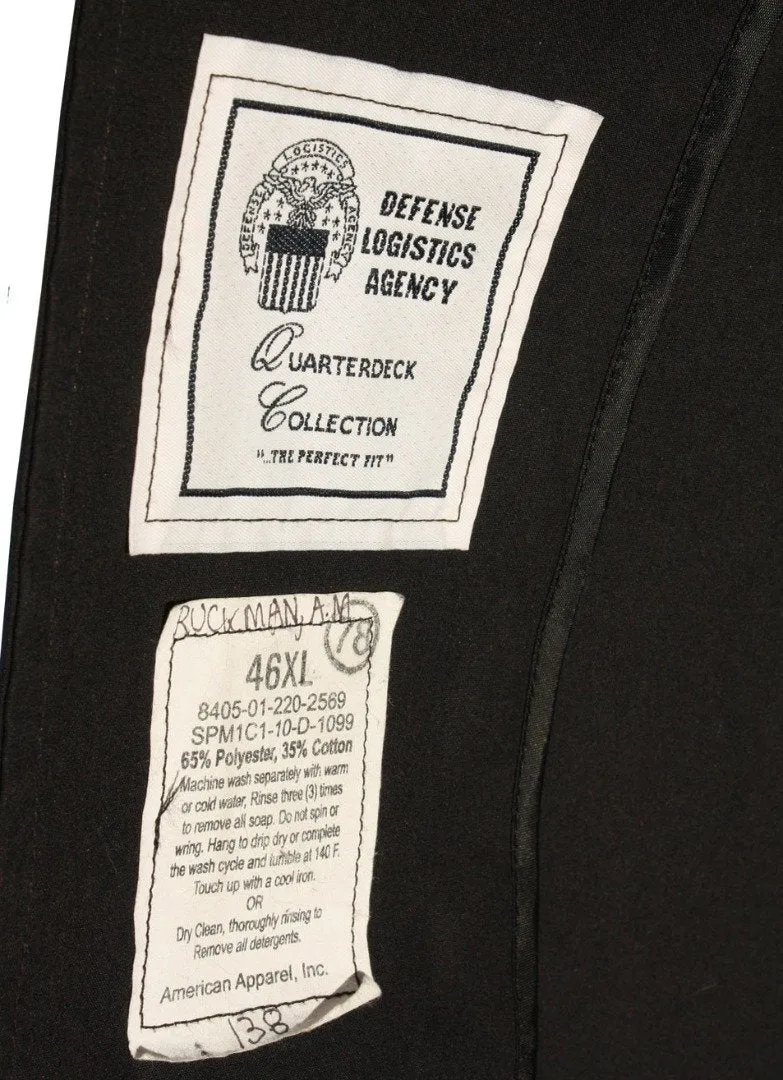 BLOWOUT SALE USED Raincoat - Single Breasted Military Trench w/liner
