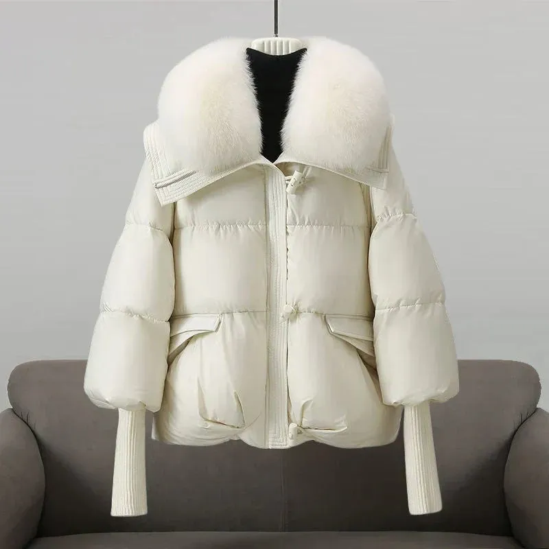Clara's Chic Faux Fur Jacket