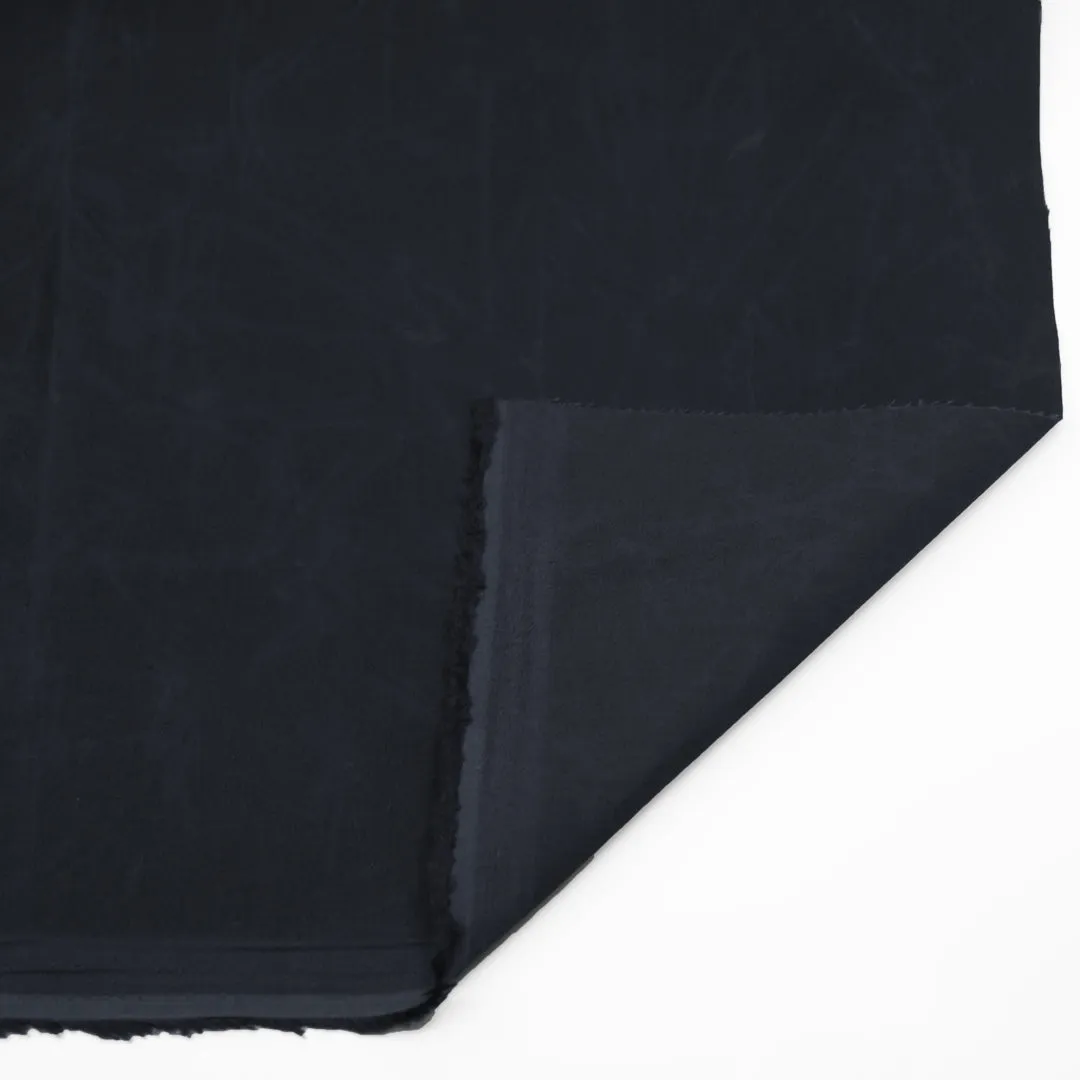 Deadstock Dry Waxed Poplin - Ink