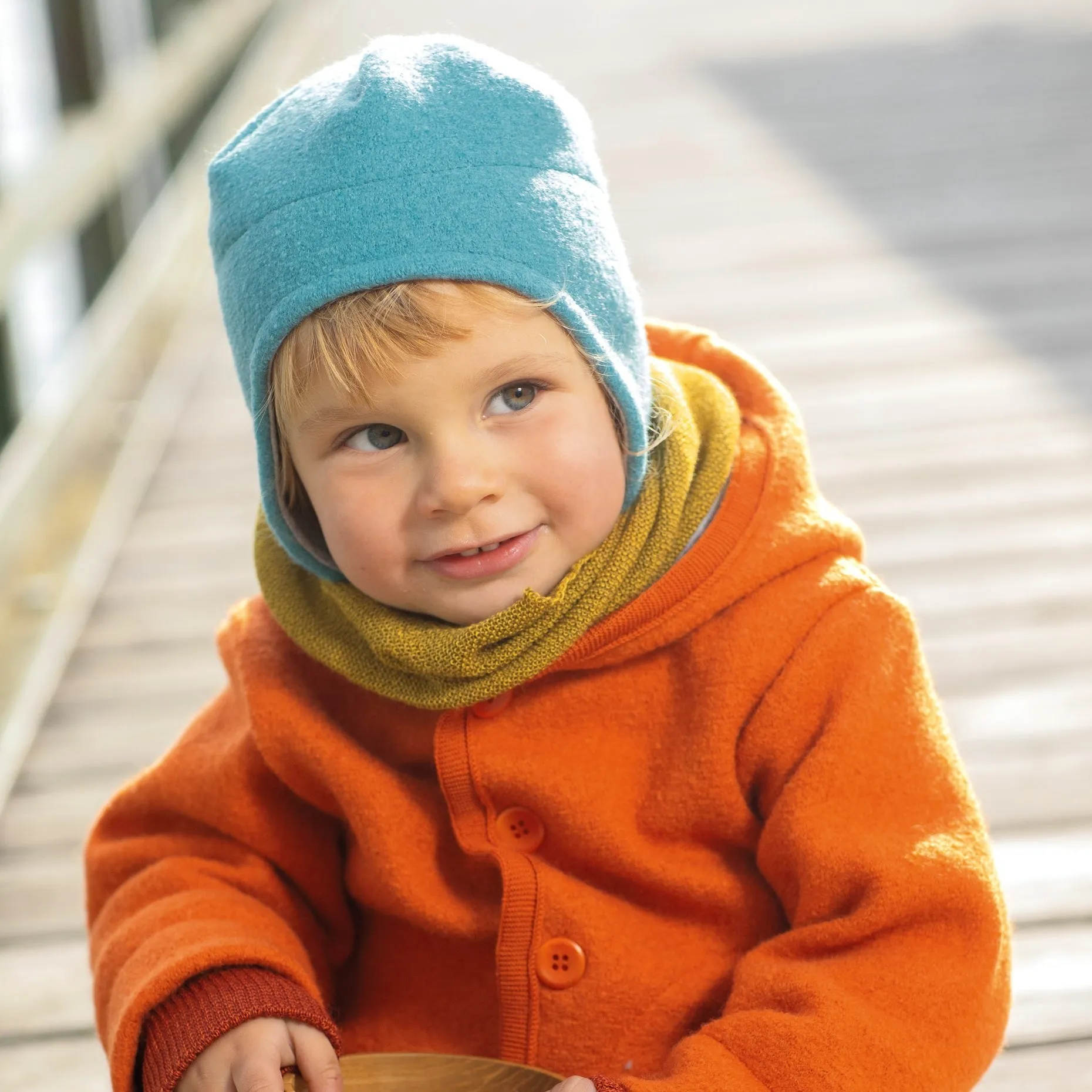 Disana boiled wool hat
