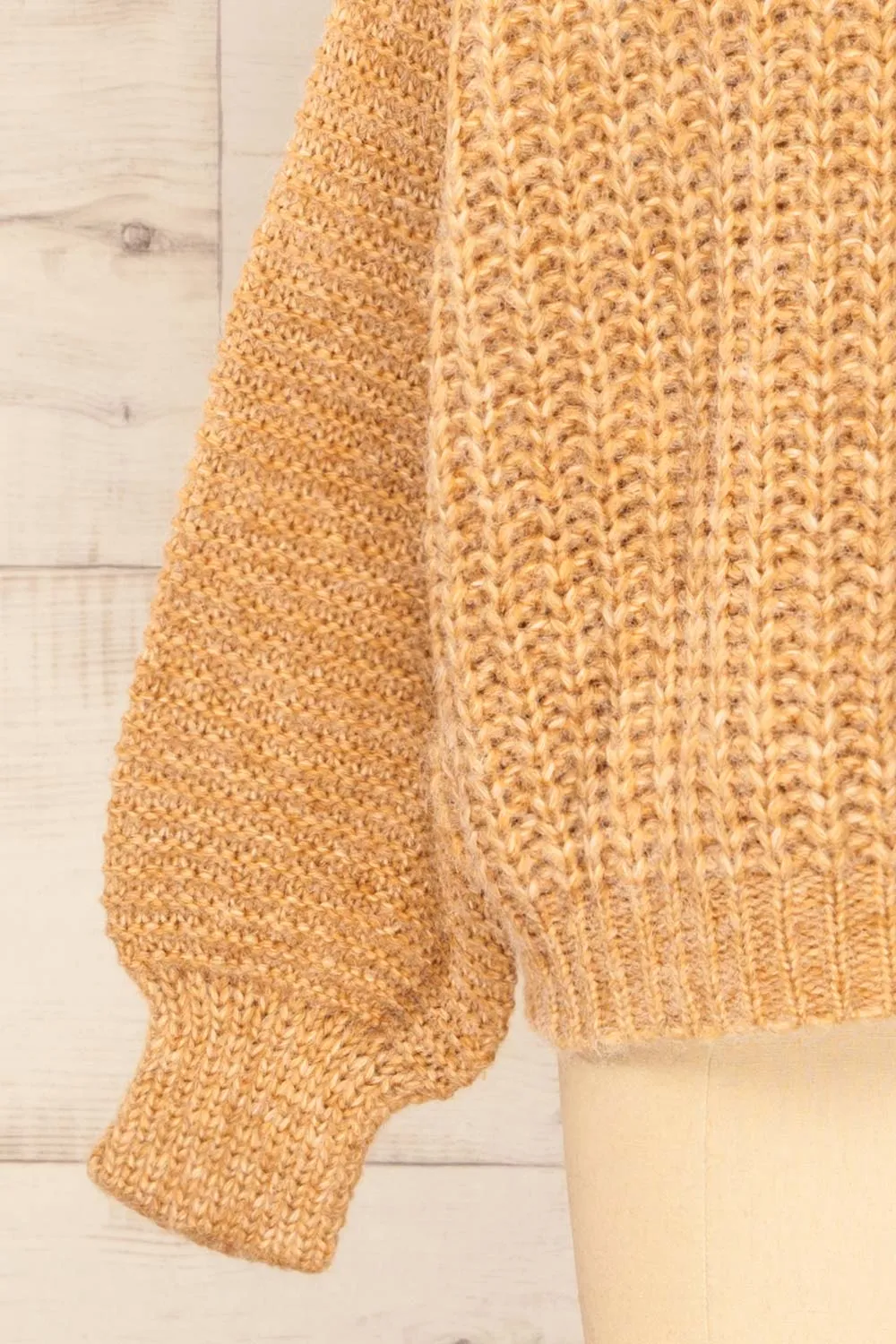 Fagerasen Caramel | Oversized Knit sweater