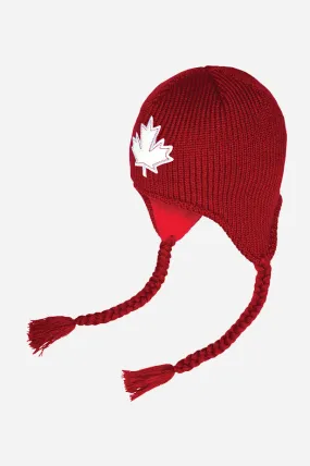 GET RED! FLAP HAT