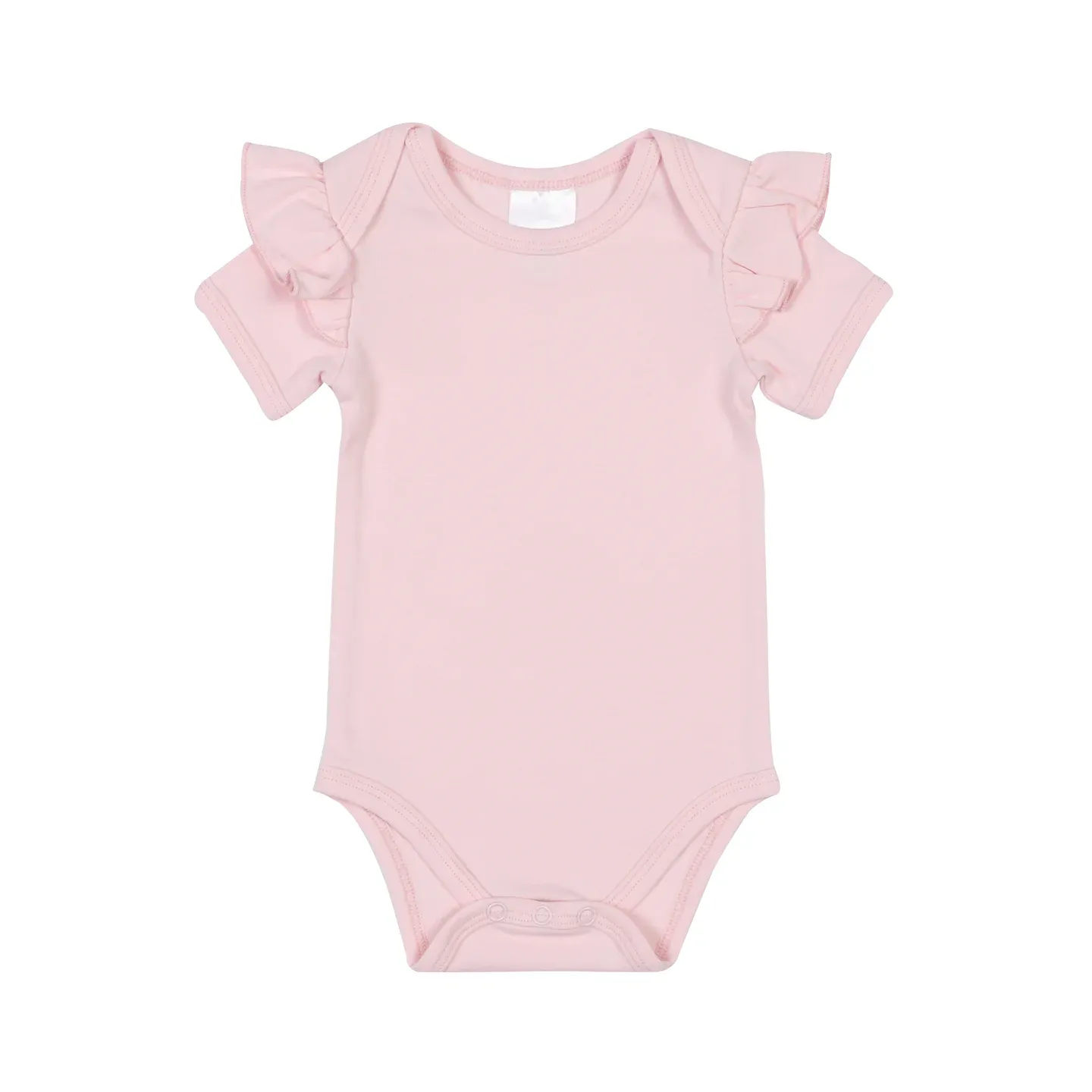 hi-hop Ruffle Short Sleeve Bodysuit