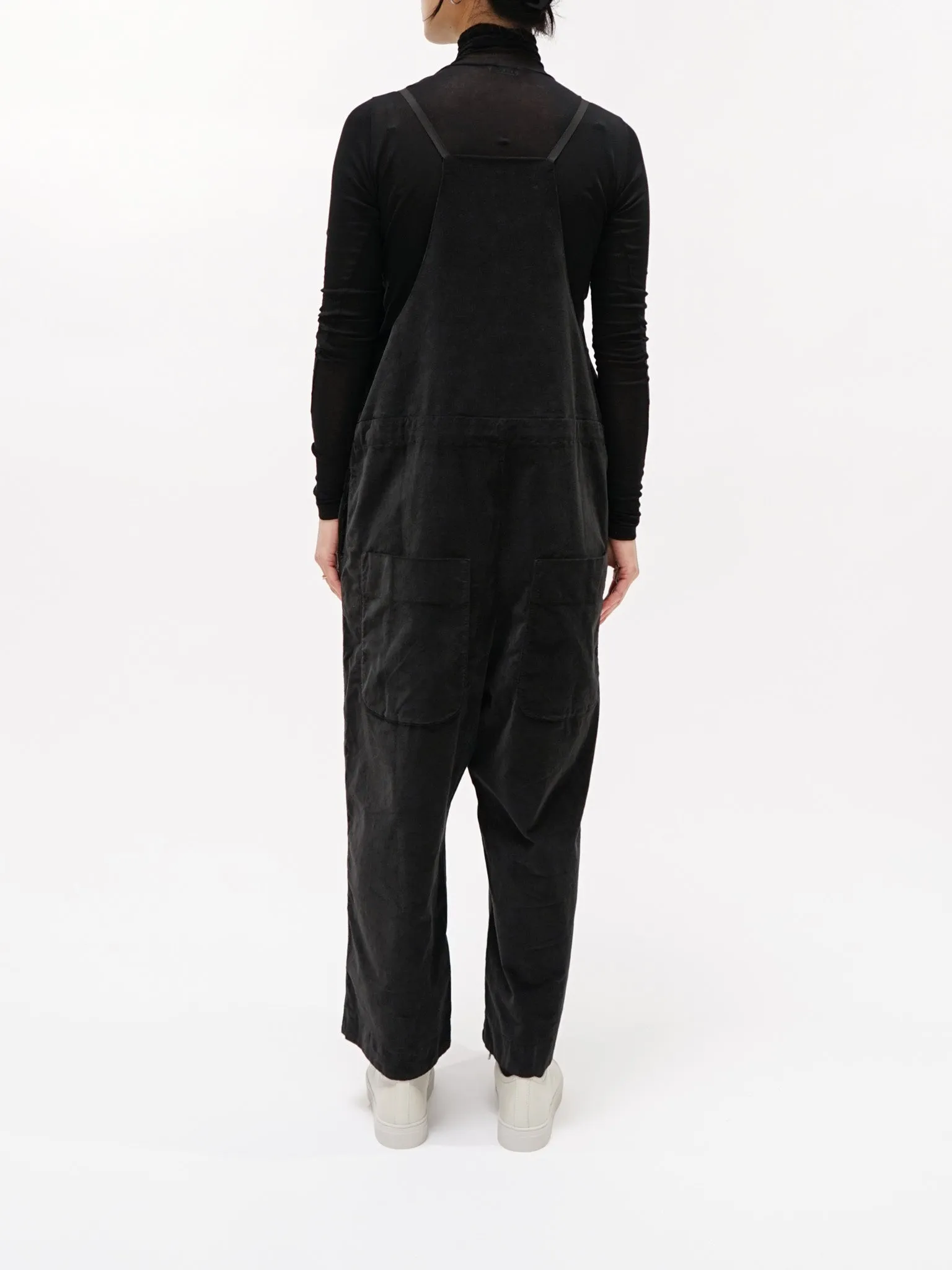 High Gauge Sheer Rib Turtleneck - Black