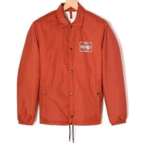 KENZO World Coach Jacket, Deep Orange