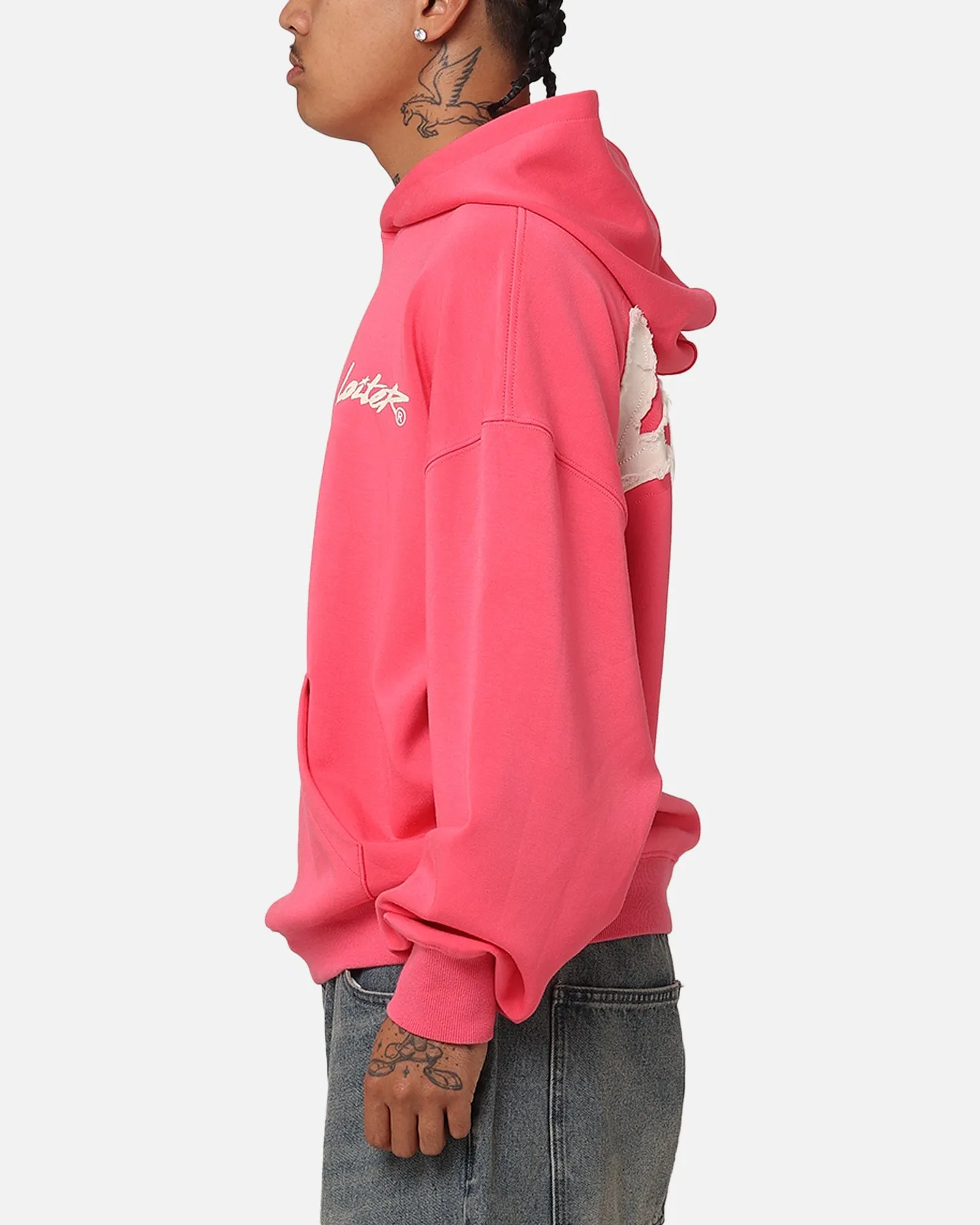 Loiter Chroma Premium Hoodie Pink