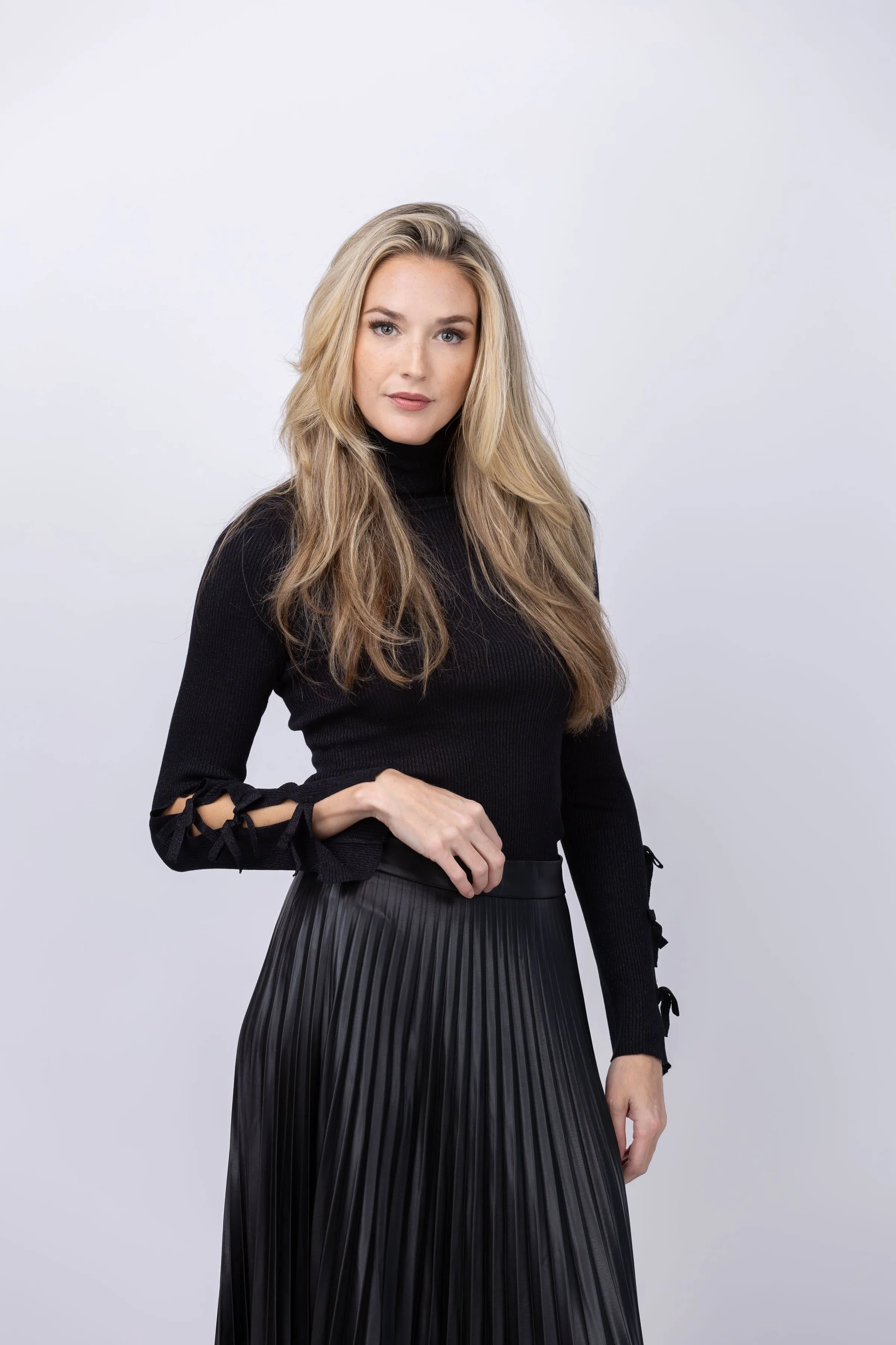 Love Token Sage Sweater in Black