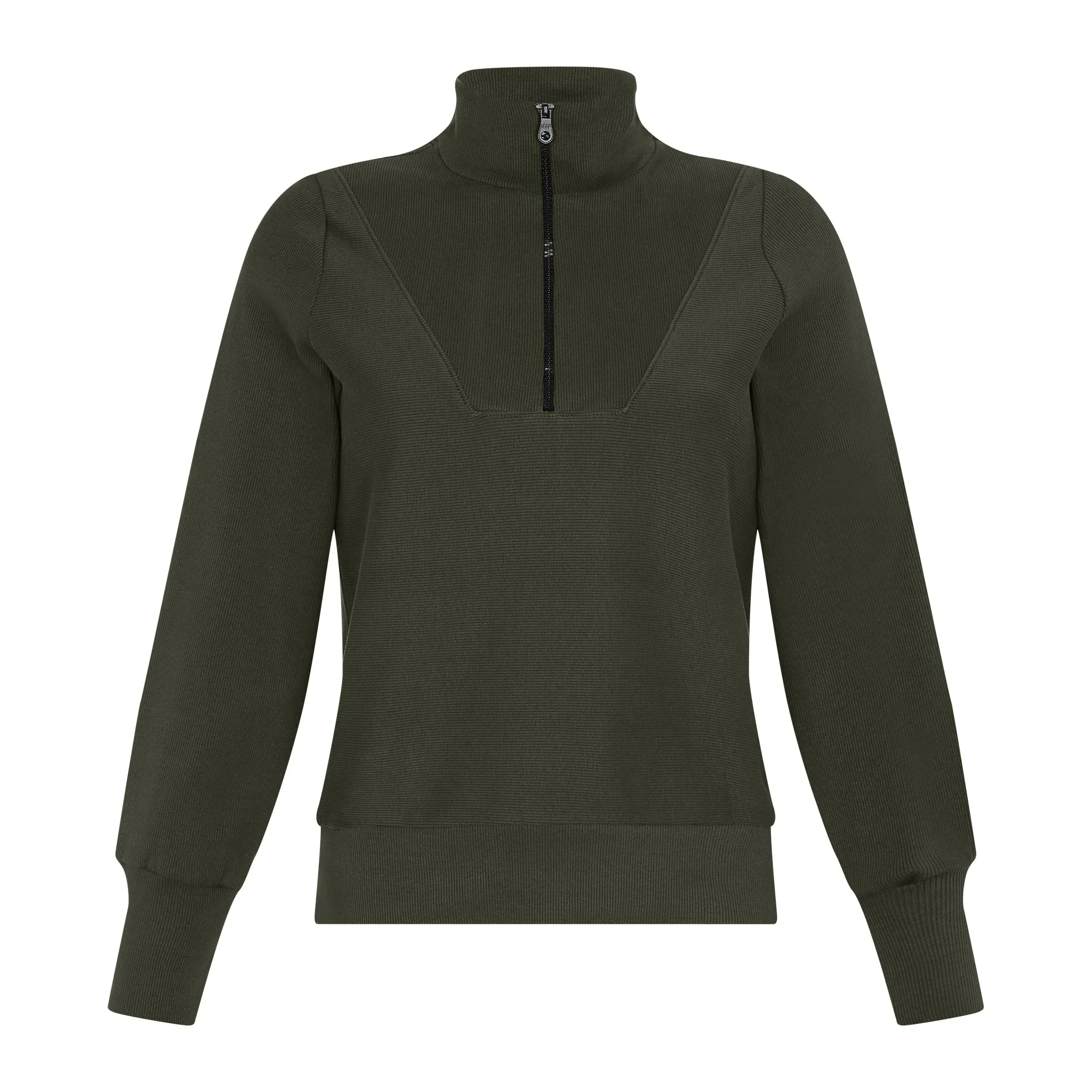 Parni Tneck Sweater With Zipper