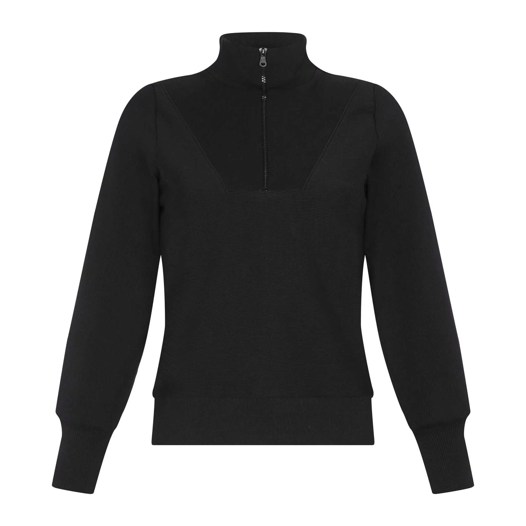 Parni Tneck Sweater With Zipper