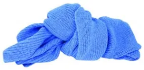 Rib Knit Scarf | Blue