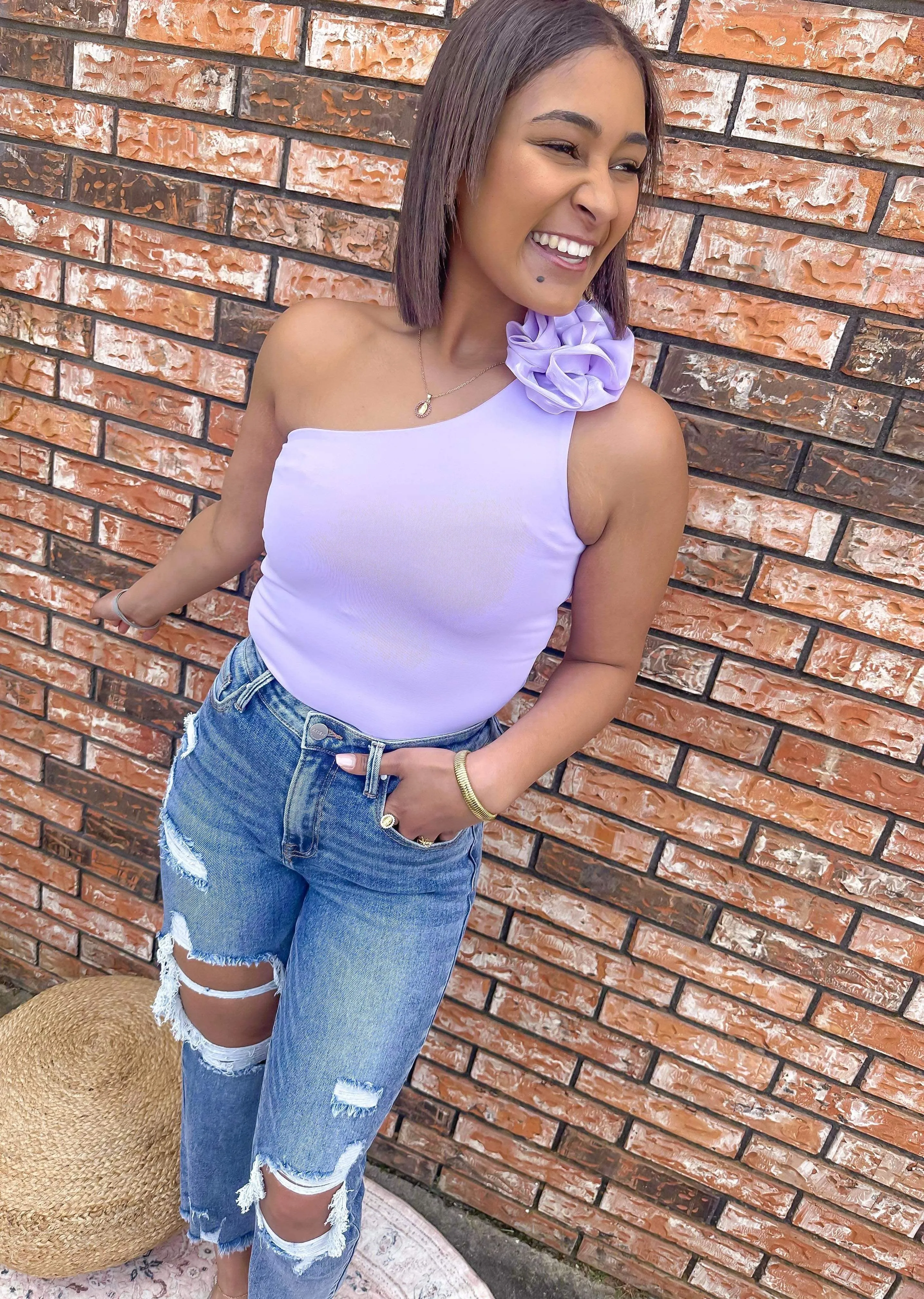 Sweet Serenity Bodysuit Purple