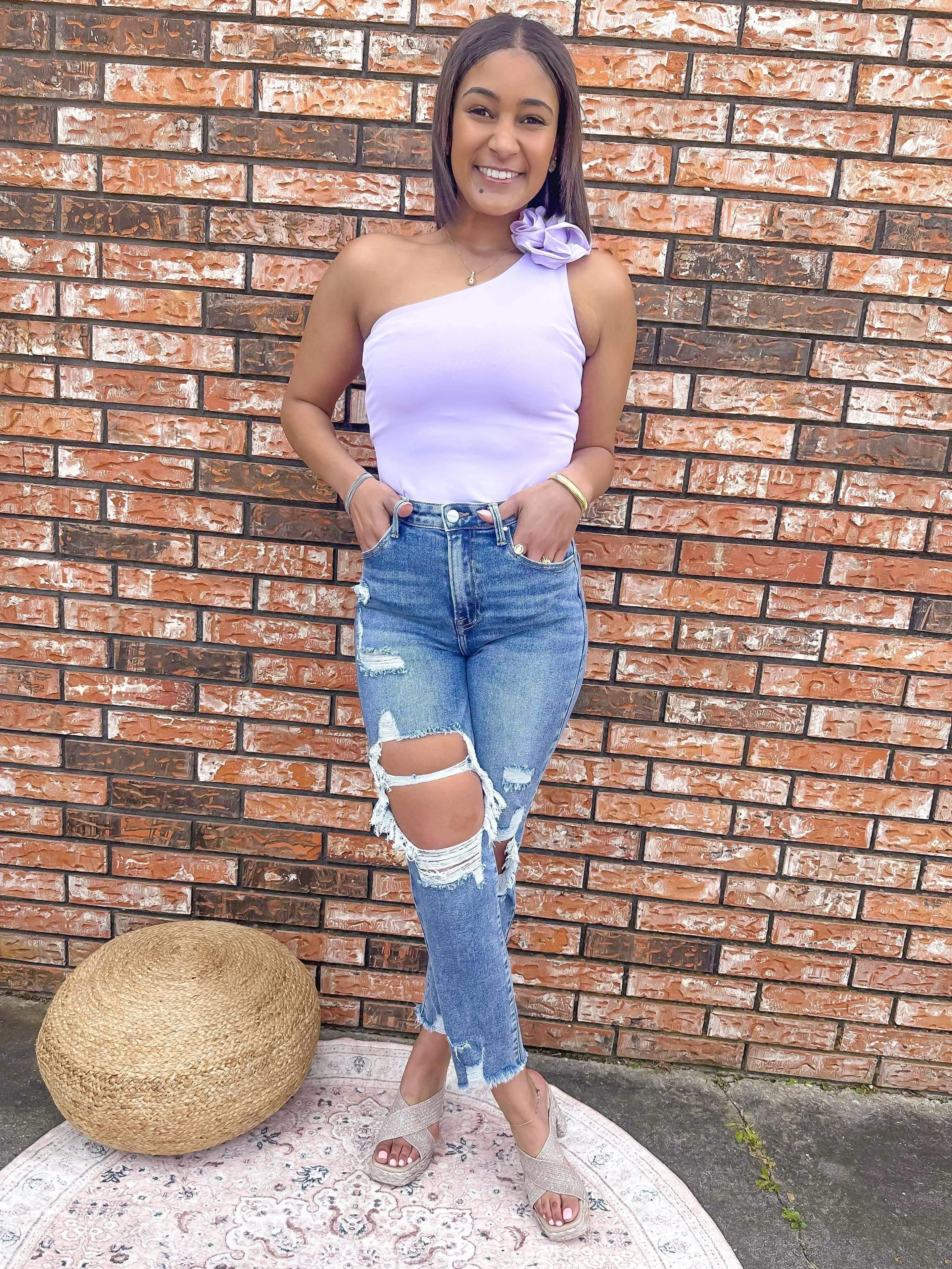 Sweet Serenity Bodysuit Purple
