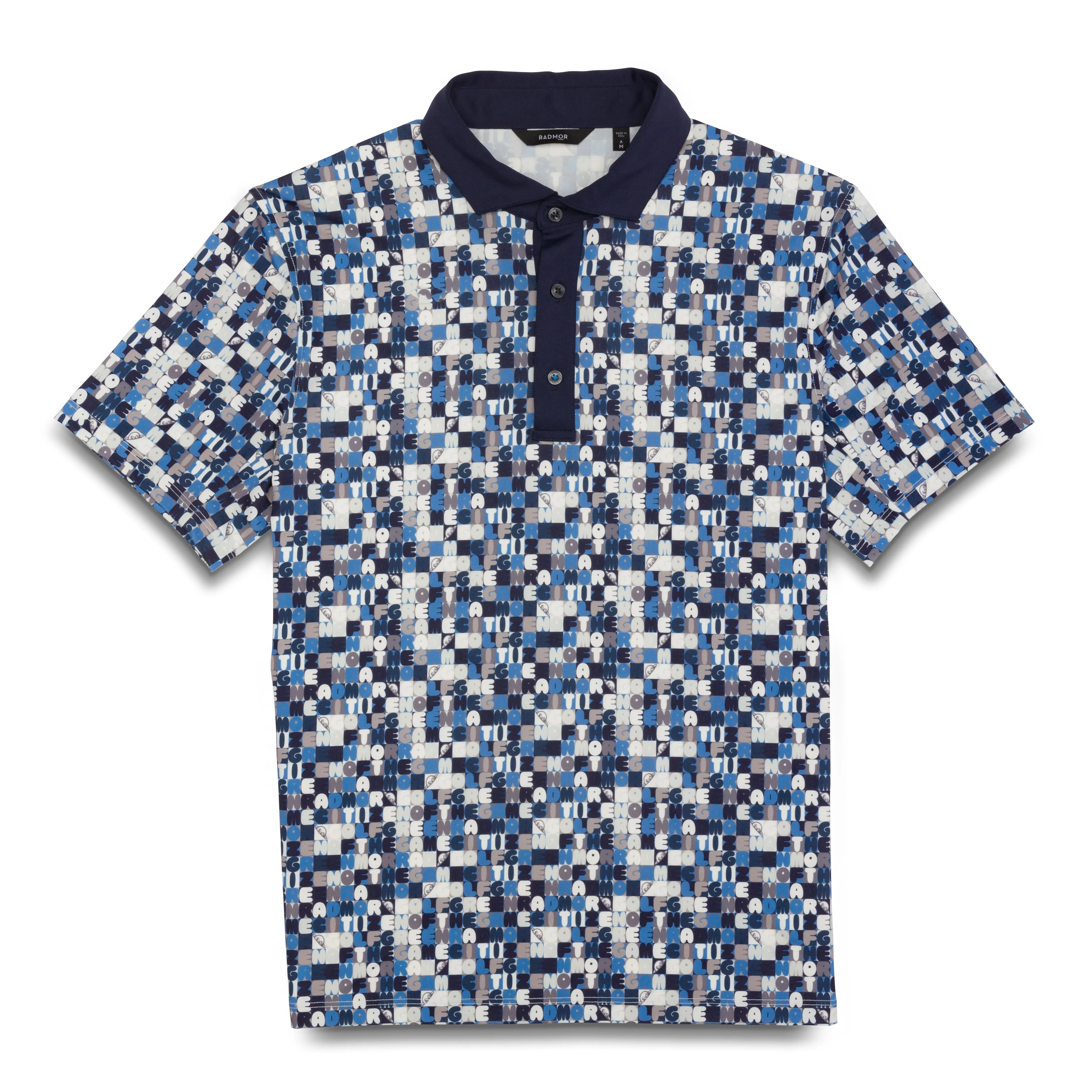 Taylor Recycled Boetti Polo - Navy