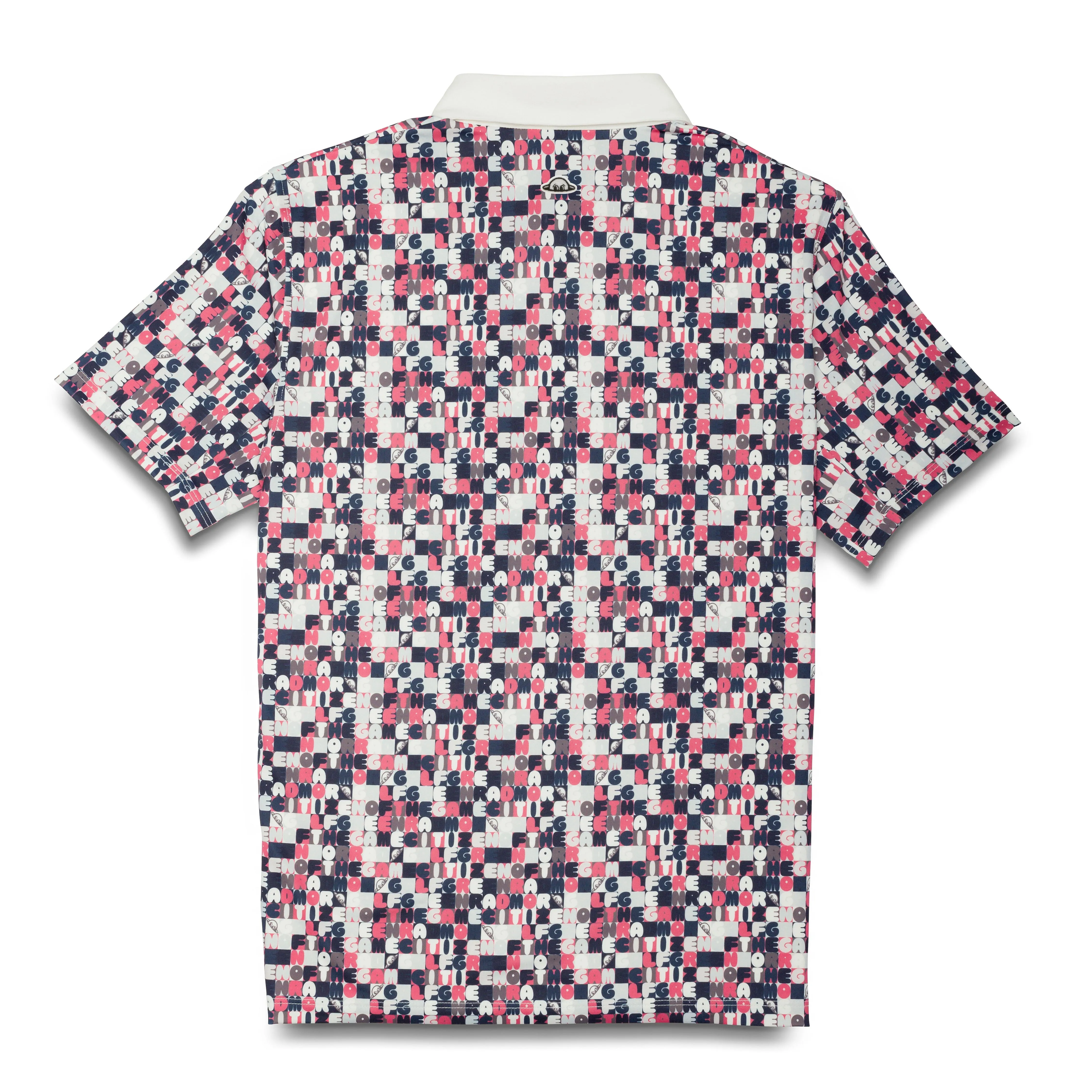 Taylor Recycled Boetti Polo - Rosewood
