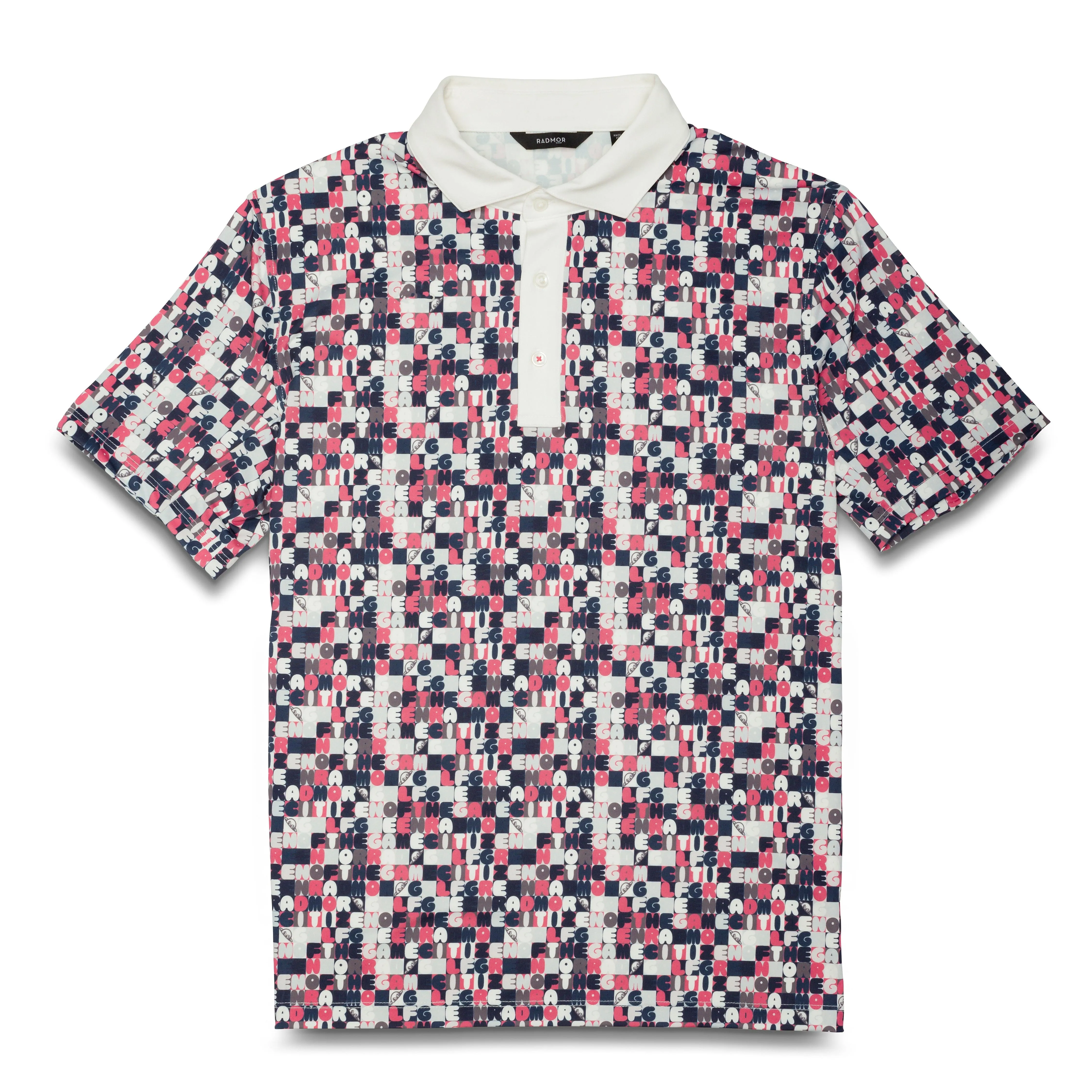 Taylor Recycled Boetti Polo - Rosewood