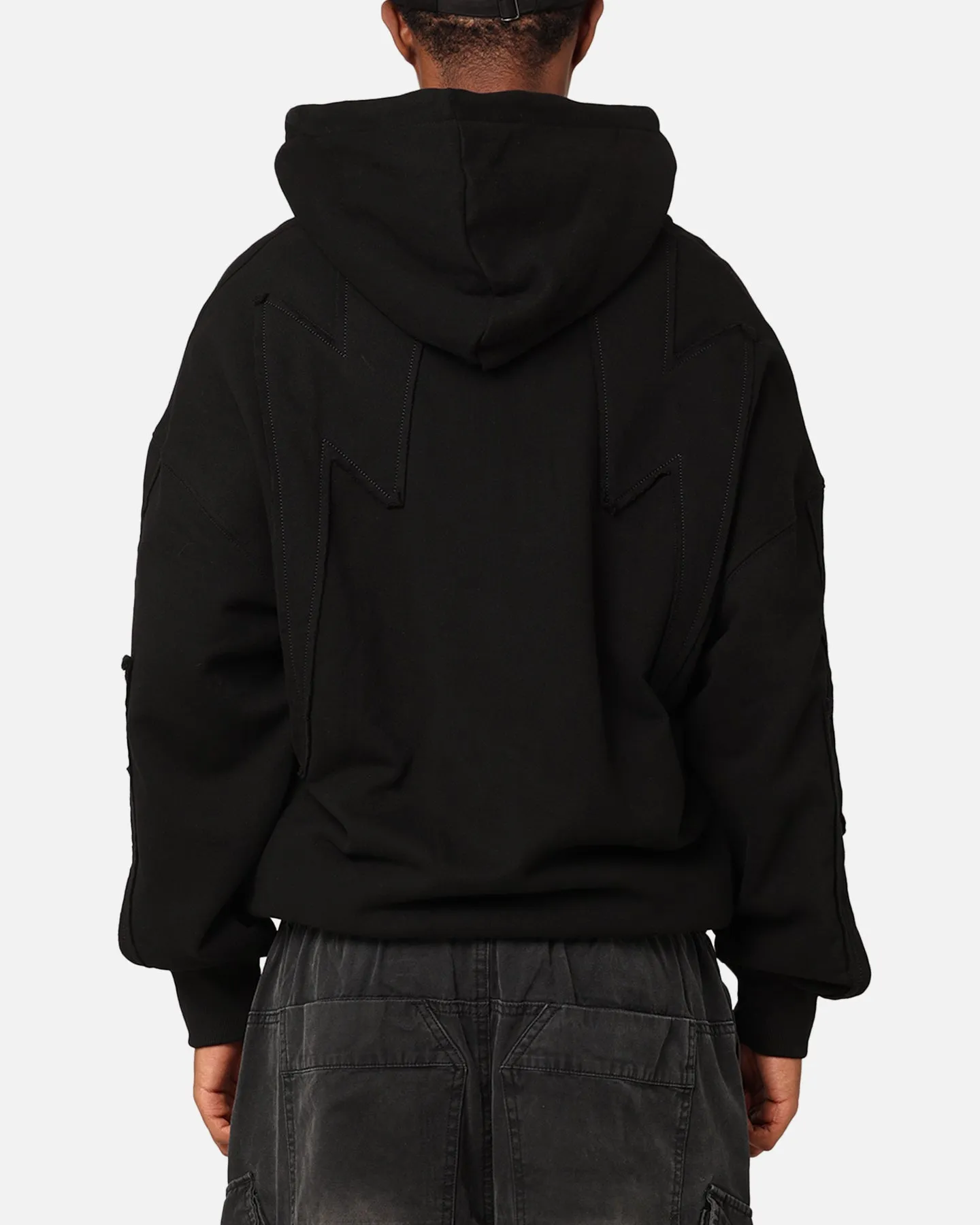 The Anti Order Life Is War Zip Hoodie Black